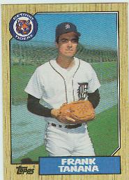 1987 Topps Baseball Cards      726     Frank Tanana